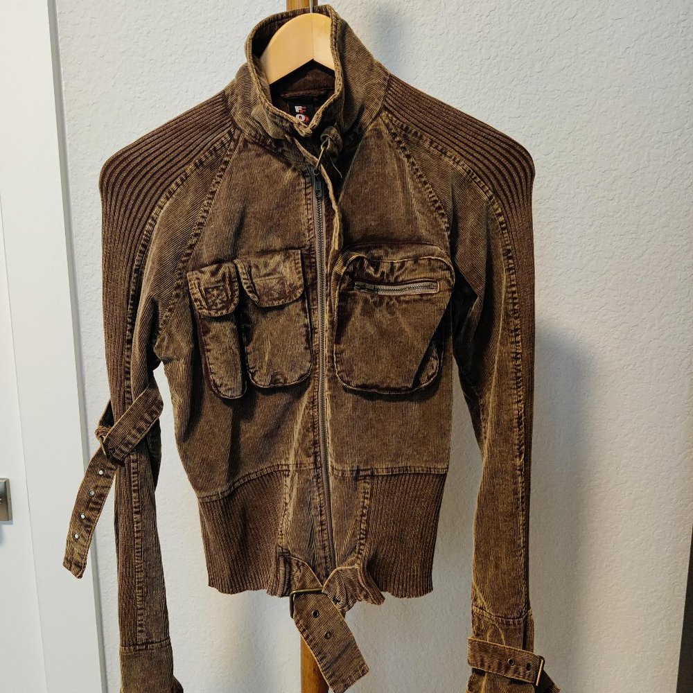 Velvet Flap Pocket Jacket. Made in Italy by Fobia